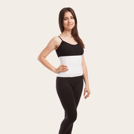 Gabrialla™ 9" Abdominal Binder - Elastic Medium Support | AB-309RG