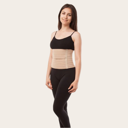 Gabrialla™ 9" Abdominal Binder - Breathable Medium Support | AB-309i